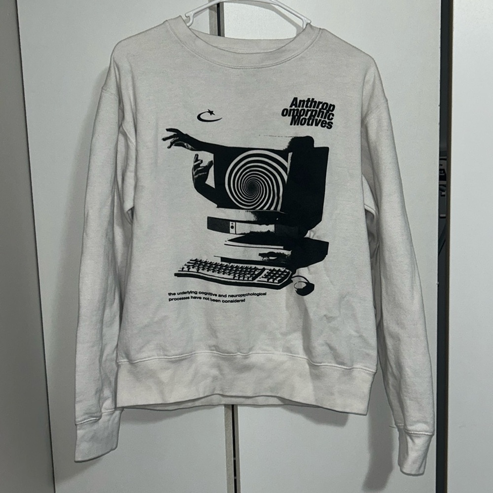 Neon Riot Crewneck Sweater
